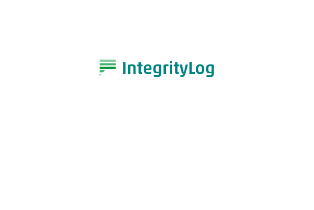 Så, prova IntegrityLog .