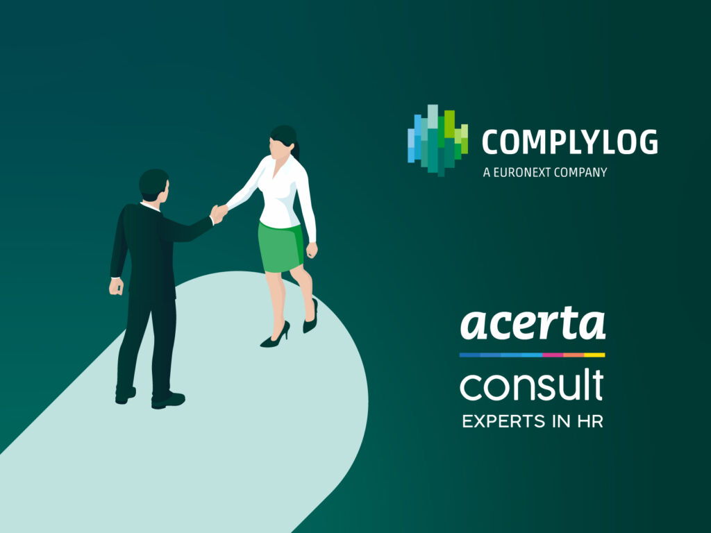 Acerta Consult Partners with ComplyLog (sv translation)